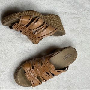 Clarks Bendables Wedges Size 7M